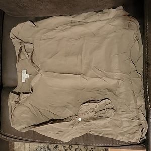 Light Olive Green Blouse